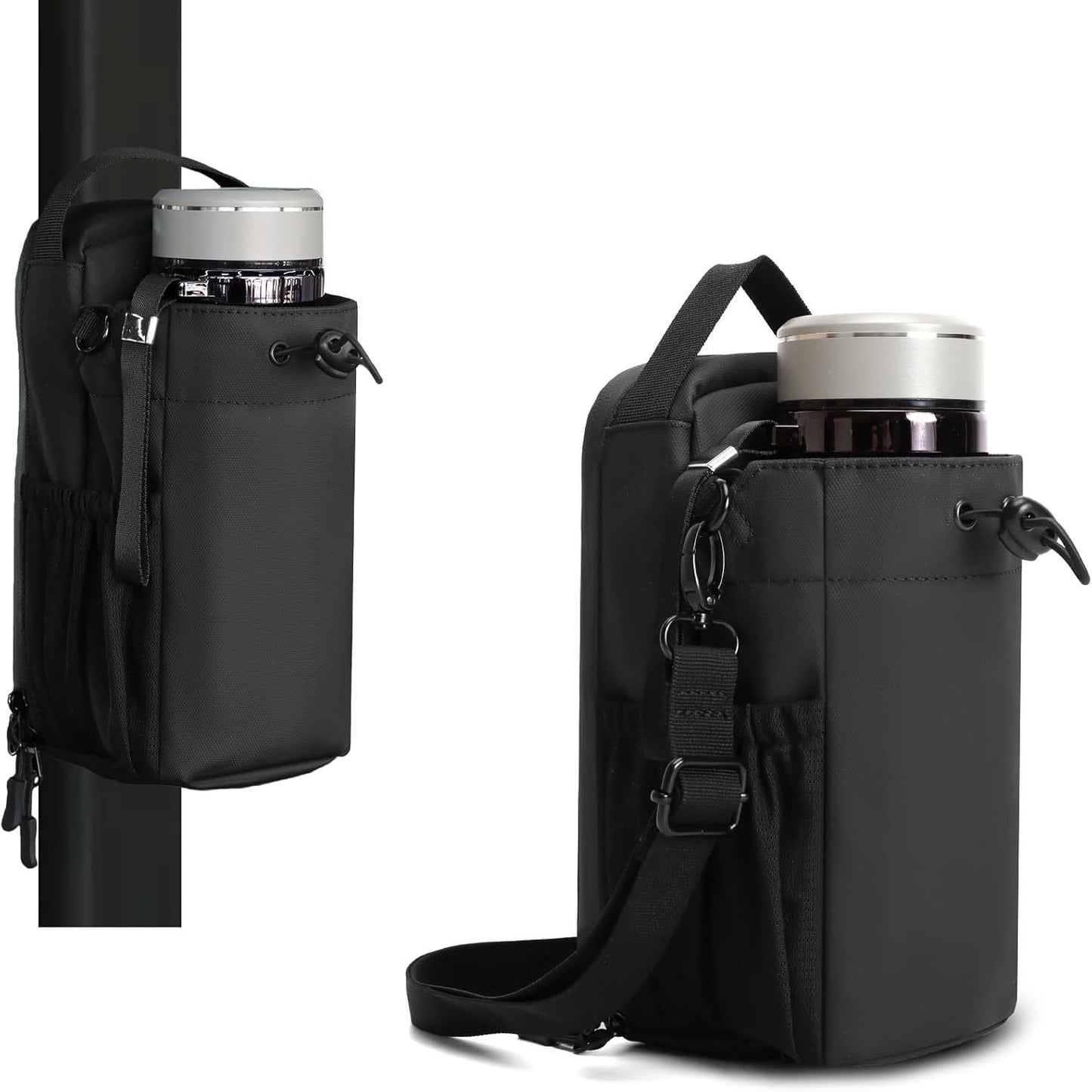 Multifunctional Magnetic Gym Bag with Water Bottle Carrier and Mobile Phone Storage Convenient Shoulder Holder for Other Sports
